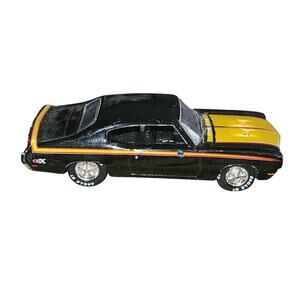 1970 Buick GSX Muscle Car Racing champion black, Yellow